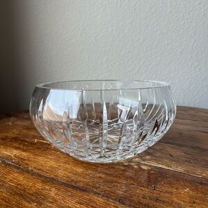 Crystal bowl Waterford-style from Czech Republic
